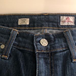 AG Tomboy Cropped Jeans